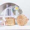 Tassel Princess Flower Basket: Woven Gift Basket for Wedding & Special Occasion Arrangements