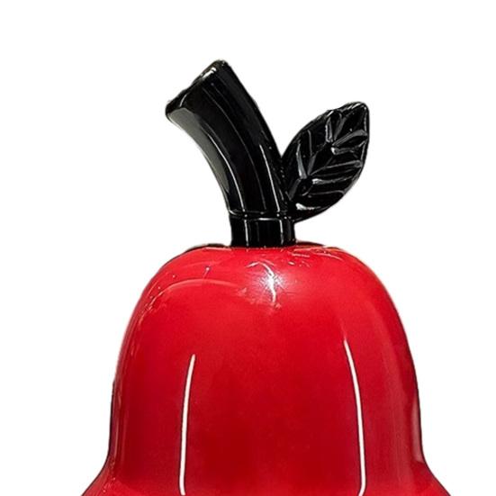 Pear Shaped Toothpick Holder, Large Capacity Covered Toothpick Storage Box, Kitchen Toothpick Dispenser Container with Dust-Proof Lid