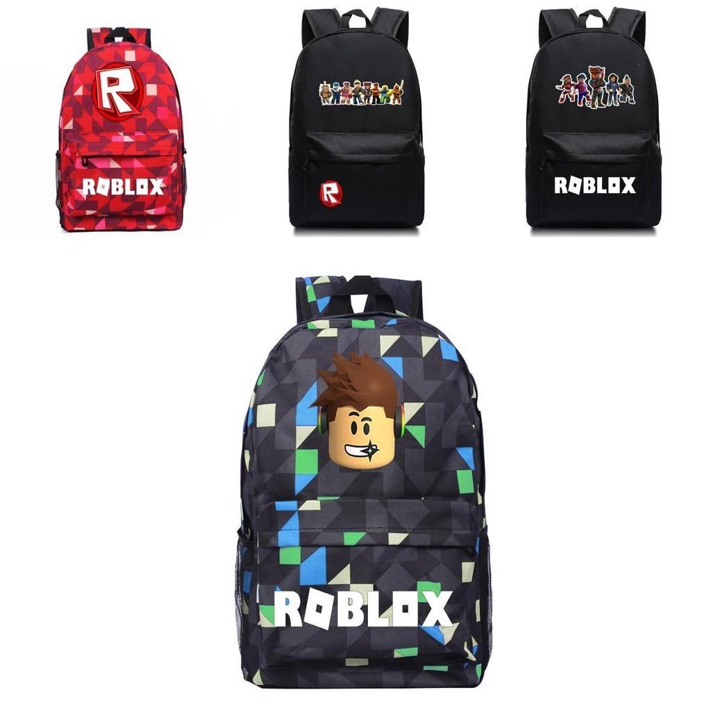 Stilvolle Roblox Schultasche für Schüler mit geräumigen Fächern und Sternen-Design