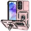 For Samsung Galaxy A35 5G Case Camera Slide Protector Kickstand Shockproof Phone Cover