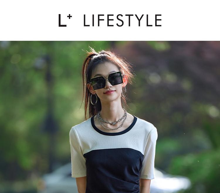 French Style Spliced Waist Cinching Short-Sleeved Dress