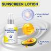 SPF 50 Sunscreen Lotion With Vitamin E - 72 HR Hydration and Touch Water Resistant & Non-Greasy Sunscreen Lotion,100g
