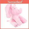 Gray Peek-a-boo Musical Plush Elephant Toy Soft Adorable And Perfect For Toddlers