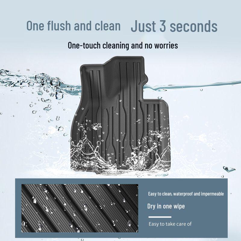 2024 BYD Sea Lion 07 EV RHD TPE Eco-friendly Wear-resistant Floor and Trunk Mats