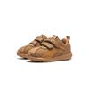 Li Ning Kids Sports Lifestyle Series Little Agan Trendy Low-Top Casual Shoes Kids Casual Shoes Longan-Brown Sandstorm-Brown YKAP148-87