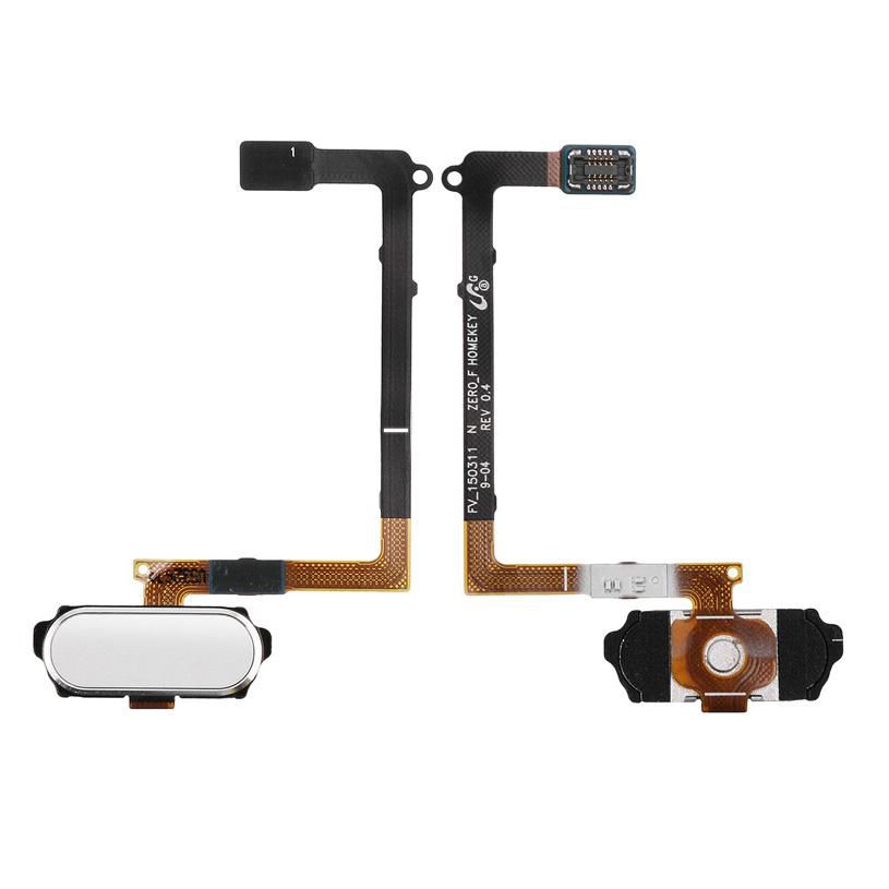 Home Button With Flex Cable White For Samsung Galaxy S6, Mspp70793