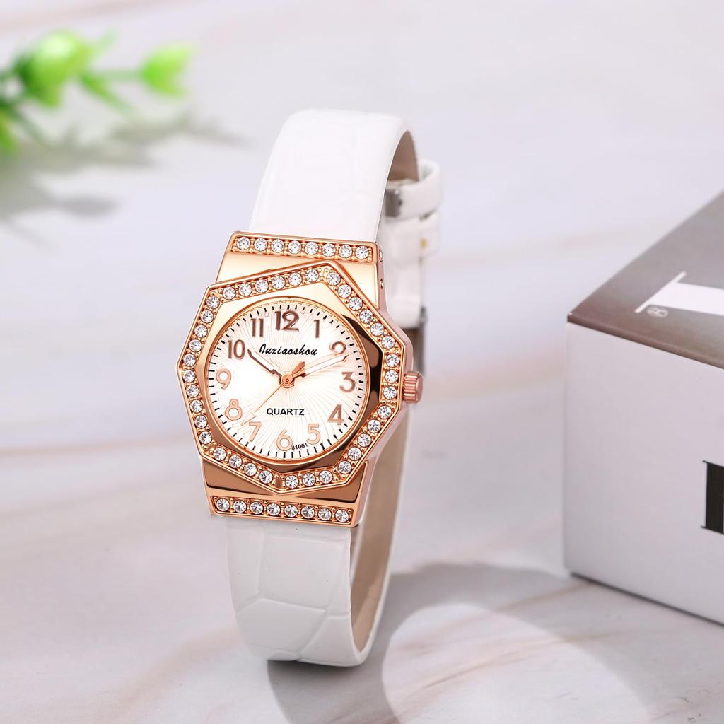 Women's Antique Analog Waterproof Watch with Leather and PU Strap - Fashion Accessory - Perfect Gift for Father's Day, Valentine's Day, or Christmas