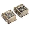 Tooth Keepsake Box Exquisite Polishing Process Engraving Pattern Durable Metal Baby Tooth Box
