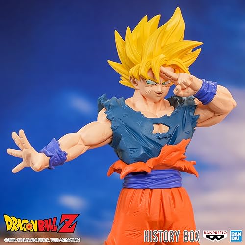 BANPRESTO Dragon Ball Z History Box Band 9: Super-Saiyajin Son Goku