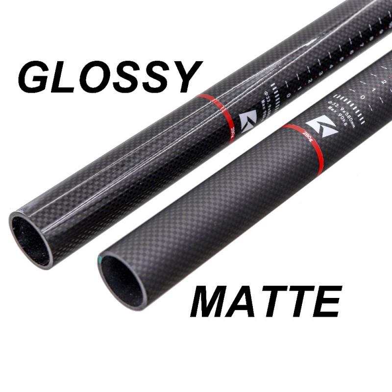 Carbon Fiber Bike Seatpost 33.9 X 580mm Ultra Light 300g Folding Bicycle Seat Tube