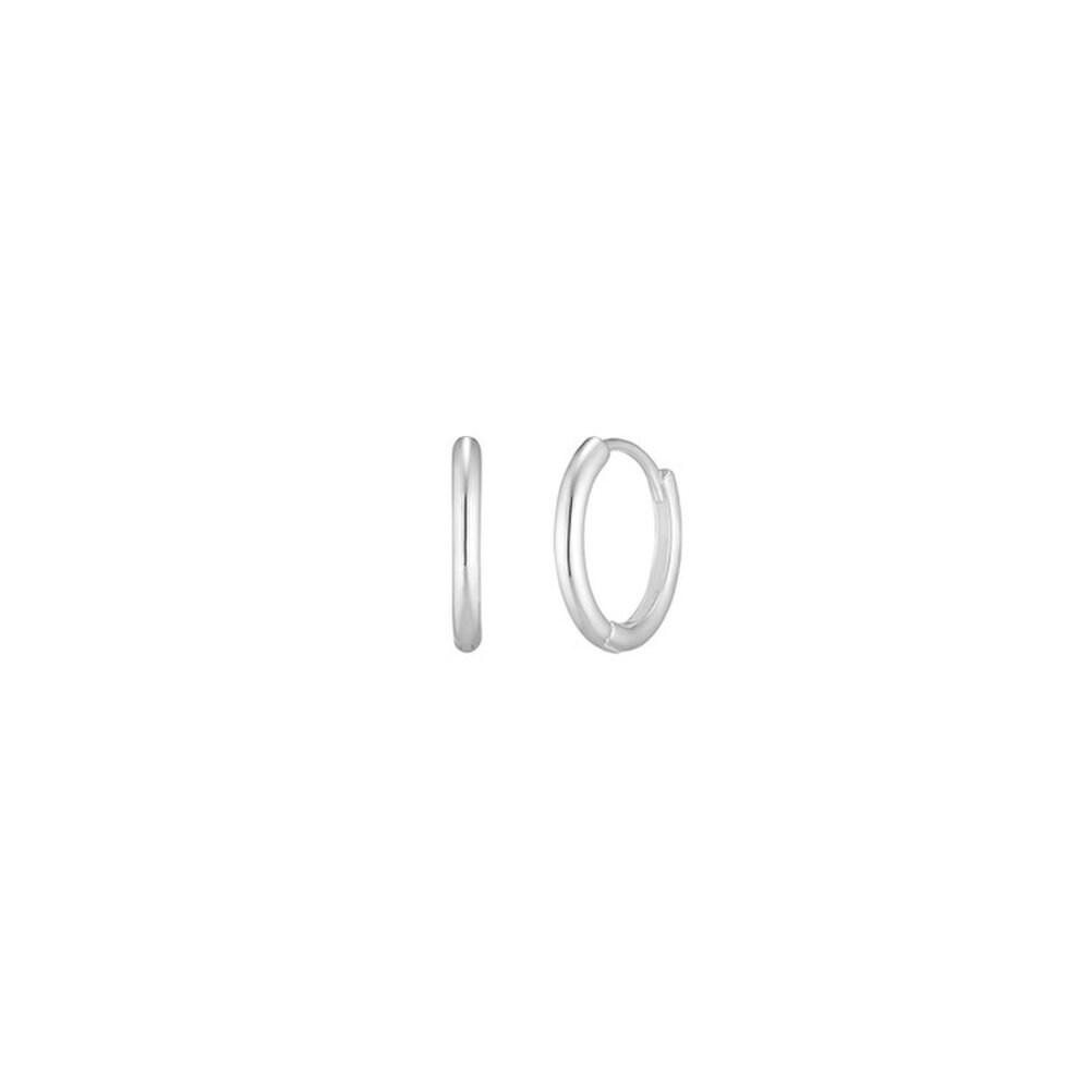 [925 Silver] Deux.Silver.131 / Basic Earring (2 Size)