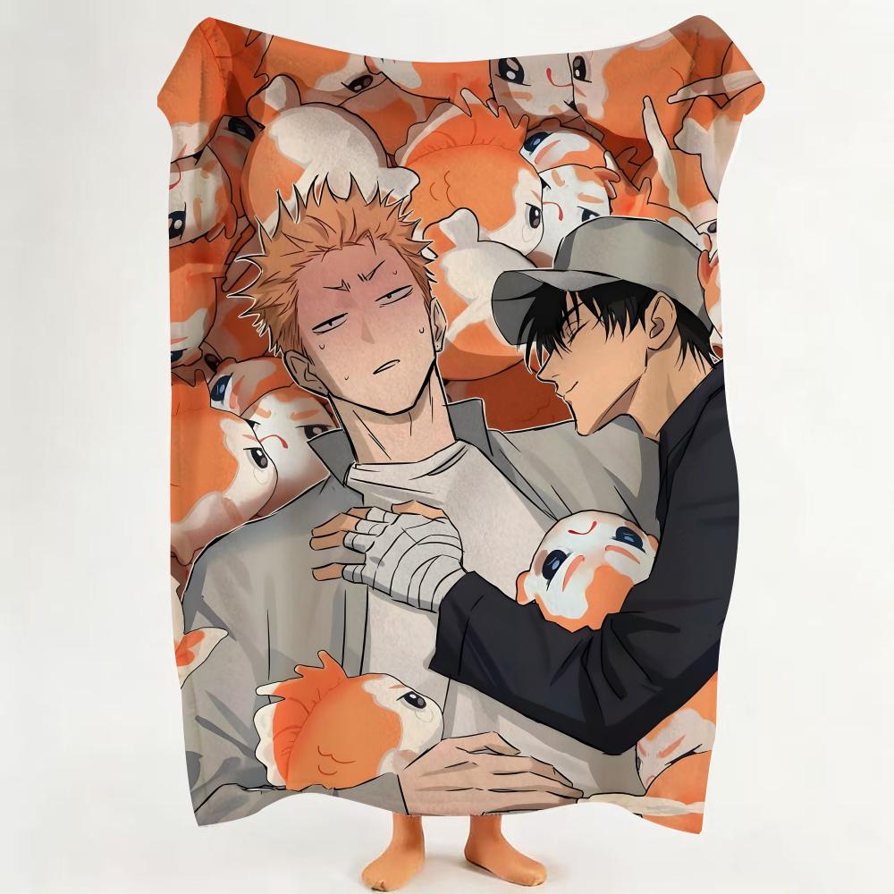 Comic 19 D Days Throw Flannel Throw Blanket Suitable for Sofa Living Room Bedroom 75cmx90cm