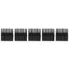 5PCS Silver/ Black Heat Cooling Fin with Adhesive Backing Cooling Radiator PCB Board Application