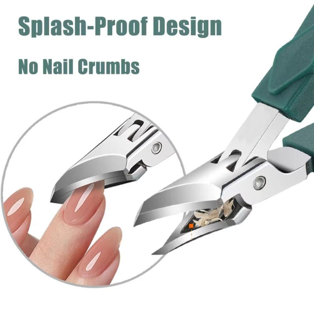 Anti-Splash Oblique Toe Nail Trimmers Eagle Beak Fingernail Clipper New Nail Clipper