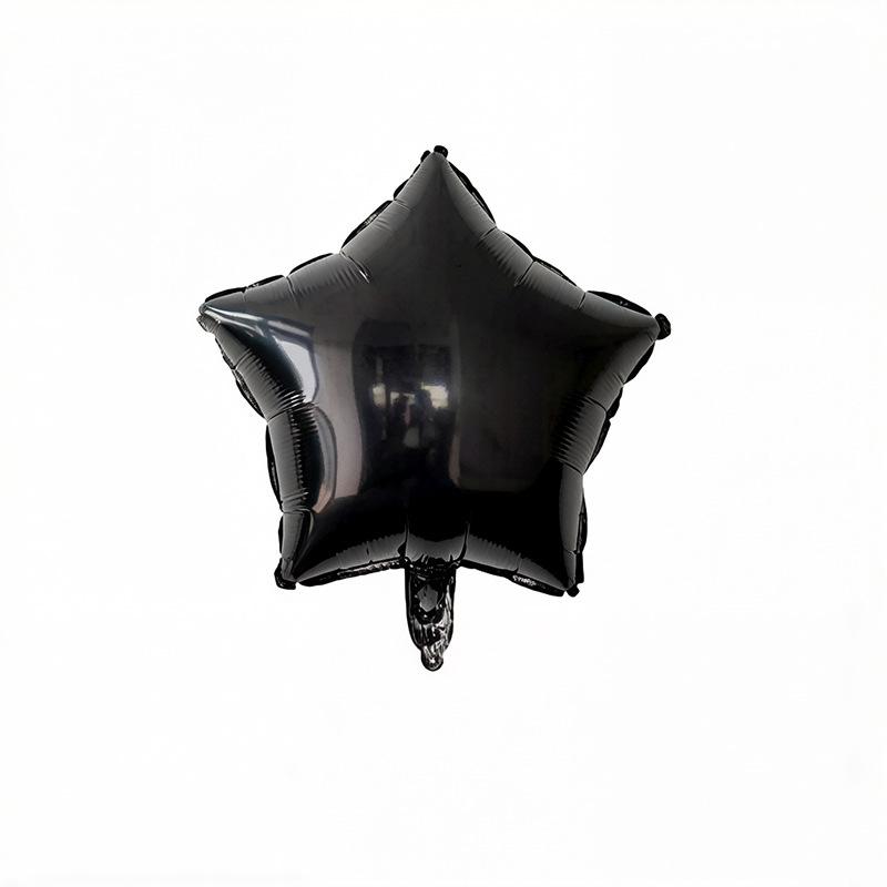 18-Inch Star & Heart Foil Balloon - Festival, Birthday, Wedding Decoration