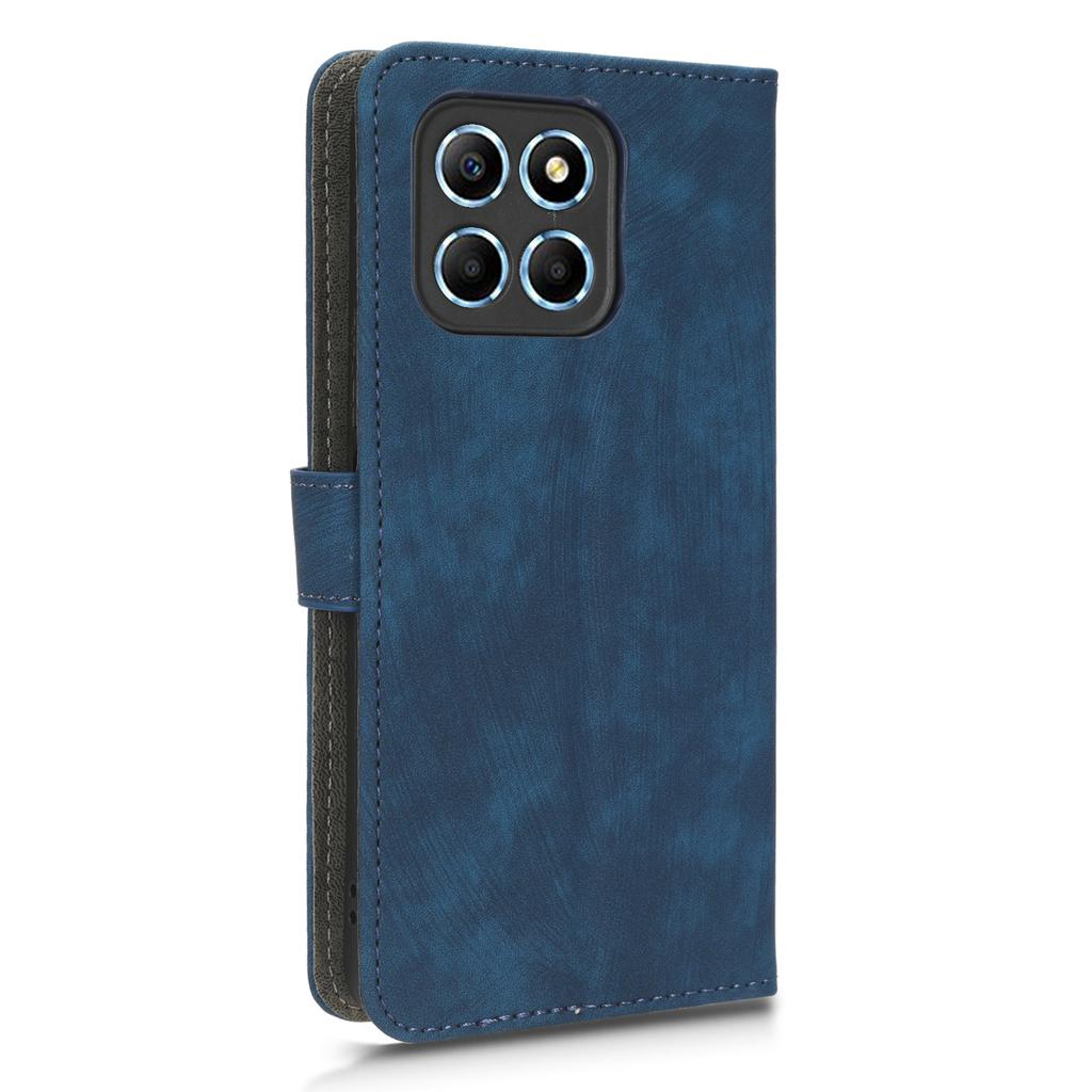For Honor 70 Lite 5G/X6 4G/X8 5G/Play6C 4G Wallet Stand Leather Case RFID Blocking Phone Cover with Strap