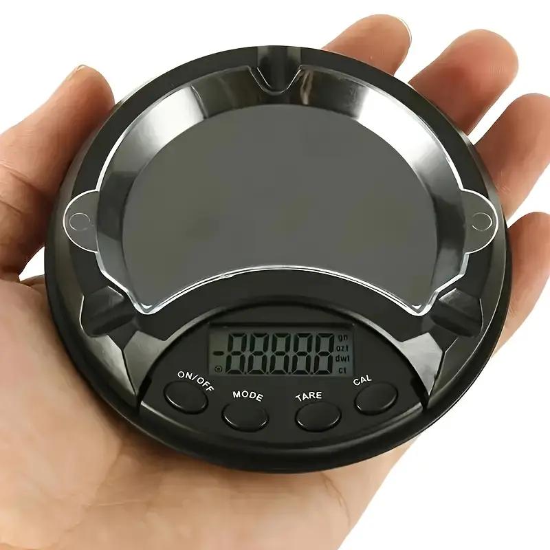 Electronic Digital Pocket Scale Jewelry Gold Scale Precision Scales Weighing LCD Display Kitchen Food Scale With Blue Backlight