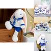 Adorable Blue Navy Bunny Plush Toy Doll Perfect For Birthdays And Cuddly Gifts