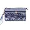 Women's Cotton Long Organizer Wallet Ladies Coin Purse Female Clutch Small Phone Pouch Money Bag for Children Kids Girls Bag