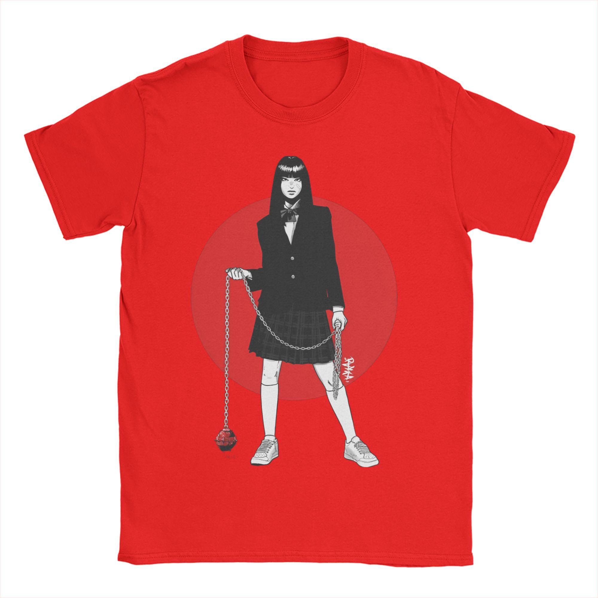 

Unisexs Gogo Yubari Kill Bill T Shirts Anime Cotton Clothes Novelty Short Sleeve Round Collar Tees New Arrival TShirt S