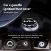 AXADSN1 Universal Car Cigarette Lighter Dust Proof Cover Cap Accessories For KIA K5 K2 Optima Soul Spectra Niro Cadenza Sephia Carens