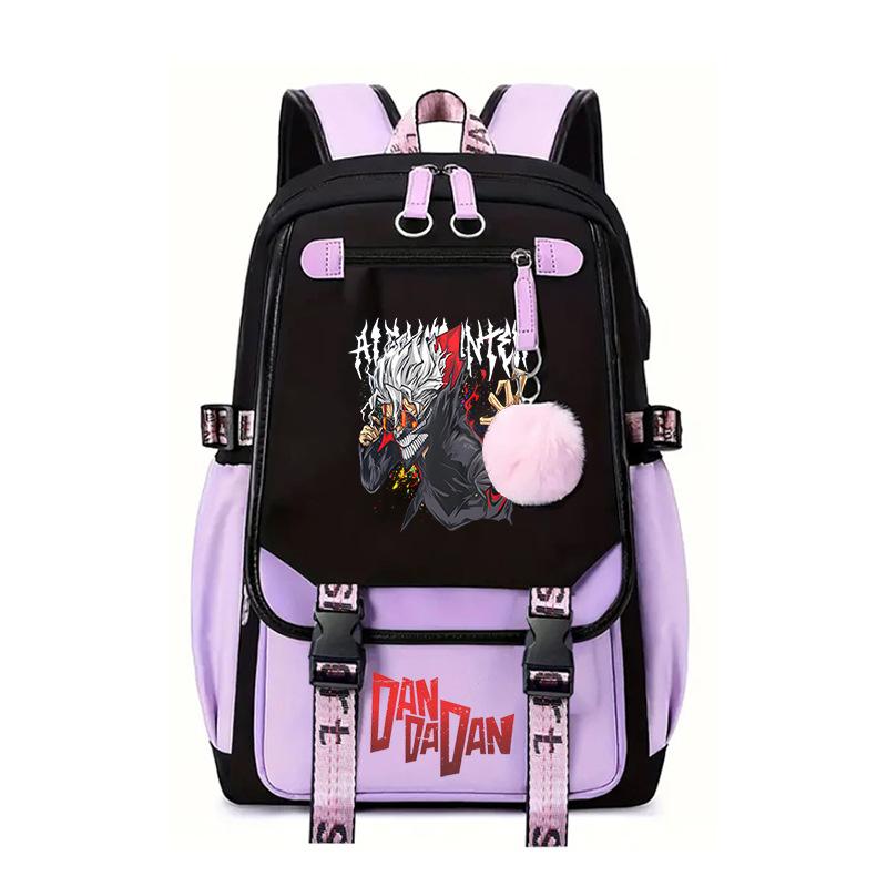 Large-Capacity Junior High School And High School Students With Surrounding Schoolbags Casual Backpack Korean Version