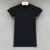 Dongdaemun Sexy Semi-Sheer Tight-Fit Short-Sleeve T-Shirt