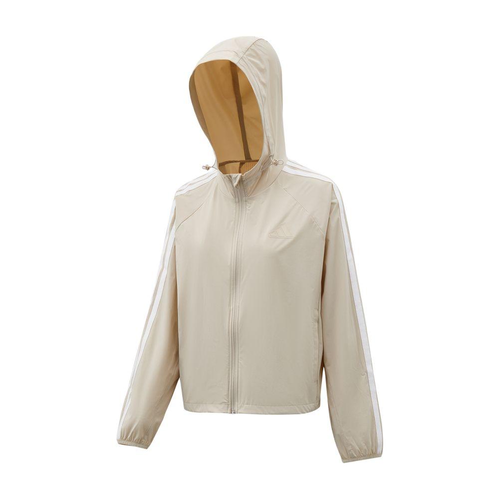 Adidas Jackets Women s Ecru/White Hooded Moderate Other KX2760 L