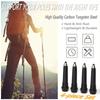 Hiking Pole Rubber Tip, Universal Tungsten Carbide Tip, Rubber Foot Protective Cover, Suitable for Most Standard Hiking Poles