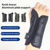 Adjustable Wrist Brace Faux Leather Wrist Support Splint Men Women Carpal Tunnel Pain Relief Compression Hand Guard