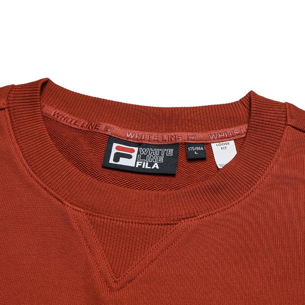 New FILA ORIGINALE Sweatshirt Men's Algal Bloom Red F11M549221FRD