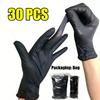 Black Disposable Nitrile Gloves Latex & Powder Free for Tattooing Manicures Salon Cleaning Disposable Food Working Latex Glove