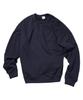 STENDS [M~4Xl] Henley Neck Semi-Oversized Sweatshirt_Navy