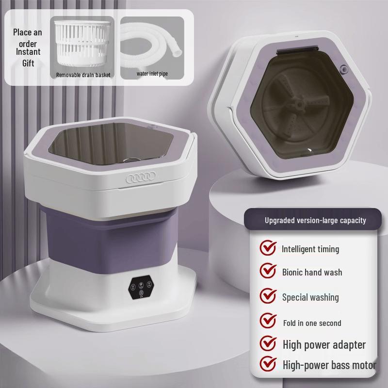 ZISIZ Foldable Washing Machine