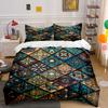 Intricate Multicolored Geometric Tiles. Bedding Sets Duvet Cover Sets Duvet Covers Pillowcases(1 * Duvet Cover 2 * Pillowcases, Without Duvet Insert)