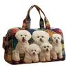 Puppy Series 4 Women's Yoga Travel Handbag with 3D Digital Print