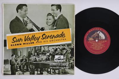 10inch Record GLENN MILLER - Sun Valley Serenade DLP1104 HIS MASTER'S VO 1954 UK Jazz Used