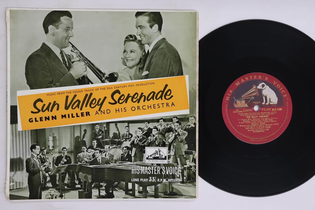 

10-дюймовая пластинка ГЛЕНН МИЛЛЕР - Серенада Солнечной долины DLP1104 HIS MASTER S VO 1954 Великобритания Джаз Б/У