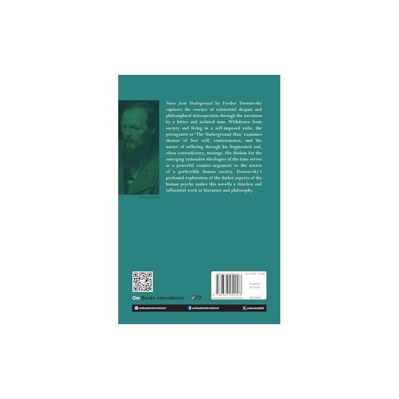 Notes From Underground: The Originals Classic By Fyodor Dostoevsky Unabridged Classics