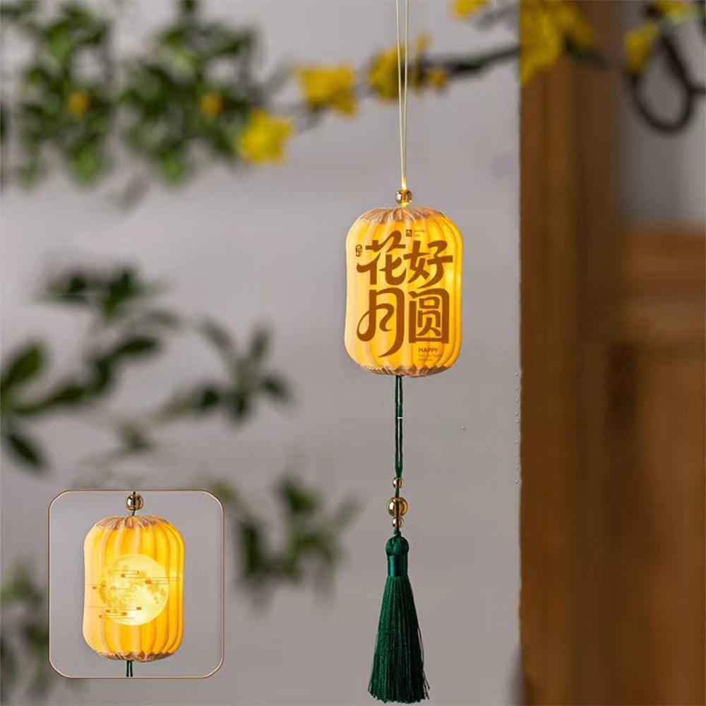 Luminous Small Lantern Ornament New Chinese New Chinese Tassel Lantern Store Scenic Area