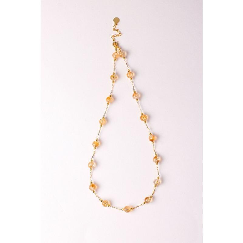 Women Light Luxury Minority Design Crystal Pearl Beaded Clavicle Necklace