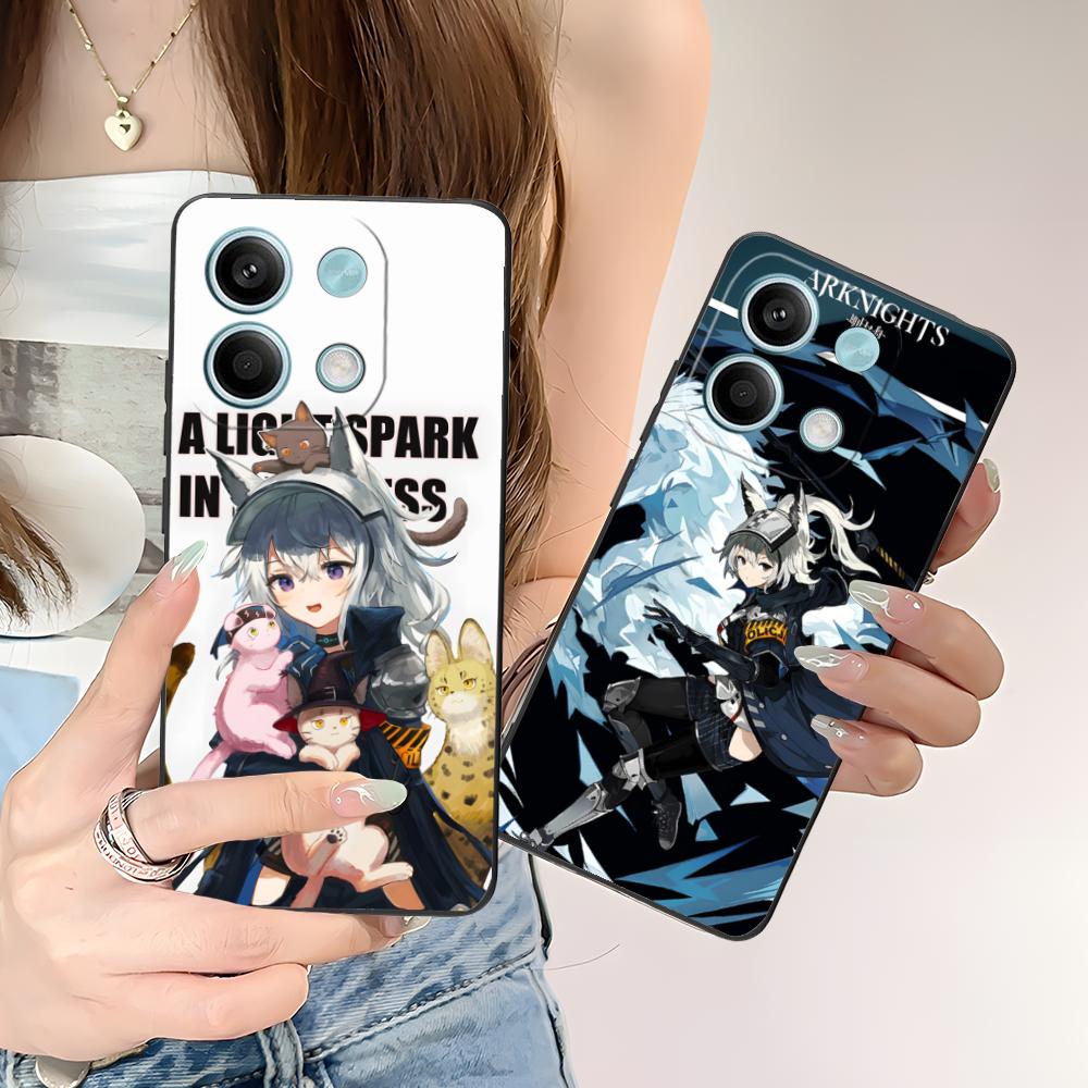 Arknights Grani Matte TPU Mobile Phone Case for POCO F8 F7 F6 F5 F4 F3 F2 Pro GT C75 C71 C65 C61 C40 Pro Ultra Colorful Cover