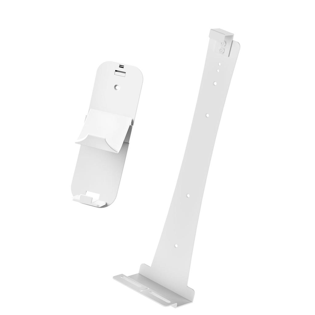 Wall Mount Bracket for Slim Pro Game Console Iron Wall Stand with Headphone Controller Holder for