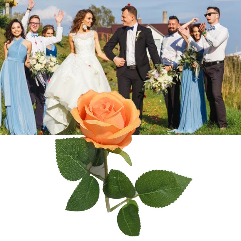 Simulierte Seidenblumen Rosen Home Wohnzimmer Simulation Blumen Dekorative Ornamente Künstliche