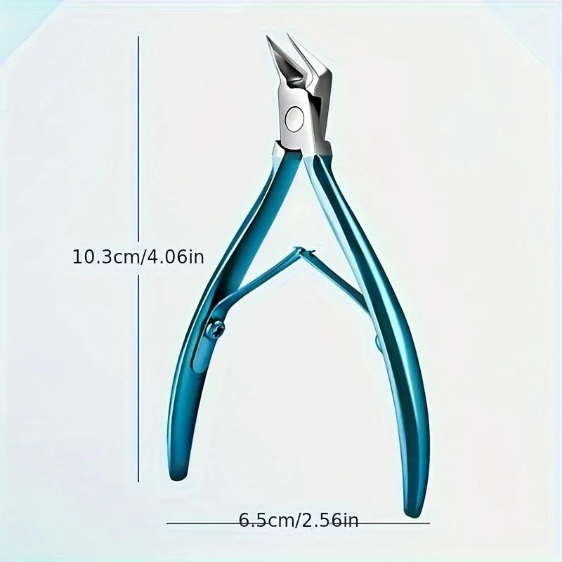 Xiaomi Green Stainless Steel Dead Skin Scissors Bevel Nail Spring Manicure Nail Barb Dead Skin Pliers Pointed Nail Cutting