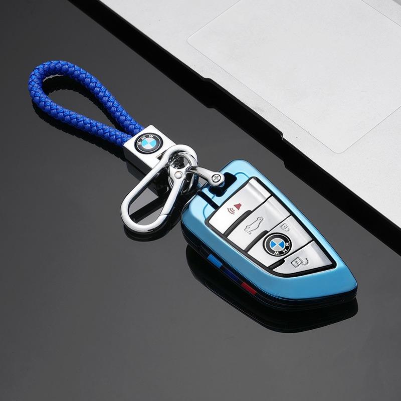Hot 2025 Zinc Alloy New TPU Car Key Case Cover Shell Keychain For For BMW F20 G20 G30 X1 X3 X4 X5 G05 X6 X7 G11 F15 F16 G01 G02