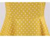 2021 New Casual Short-Sleeved Polka Dot Dress with Belt