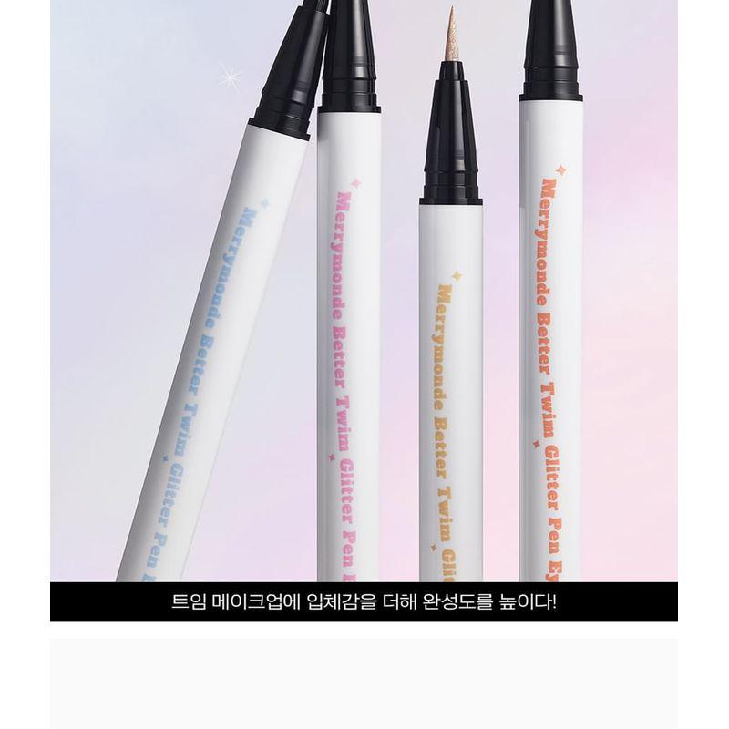 Merry Monde - Better Twim Glitter Pen Eyeliner - 4 Colors