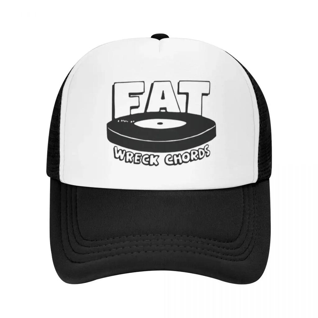 Punk Fat Lagwagon Wreck Chords Summer Mesh Baseball Caps Women Unisex Spring FeUnisex Beach Golf Hat Snapback Cap