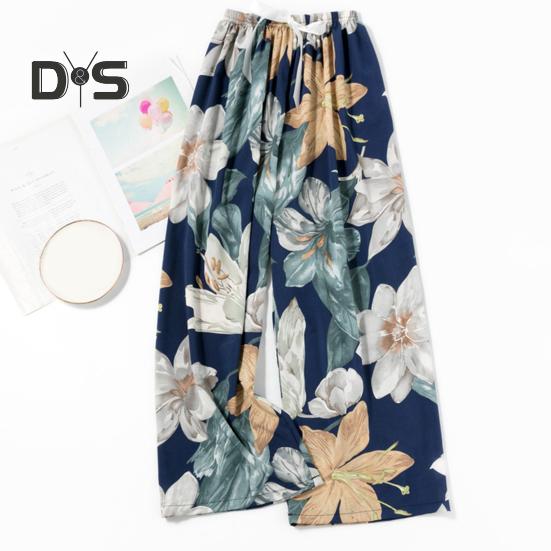 

Дышащие женские повседневные брюки с эластичной резинкой на талии, привлекательные широкие женские брюки